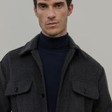 Overshirt Giacca Lana Donna e Uomo Unisex Lana Rigenerata - Rifò Lab Moda circolare made in Italy 