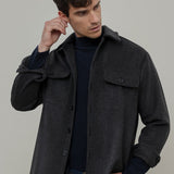 Overshirt Giacca Lana Donna e Uomo Unisex Lana Rigenerata - Rifò Lab Moda circolare made in Italy 