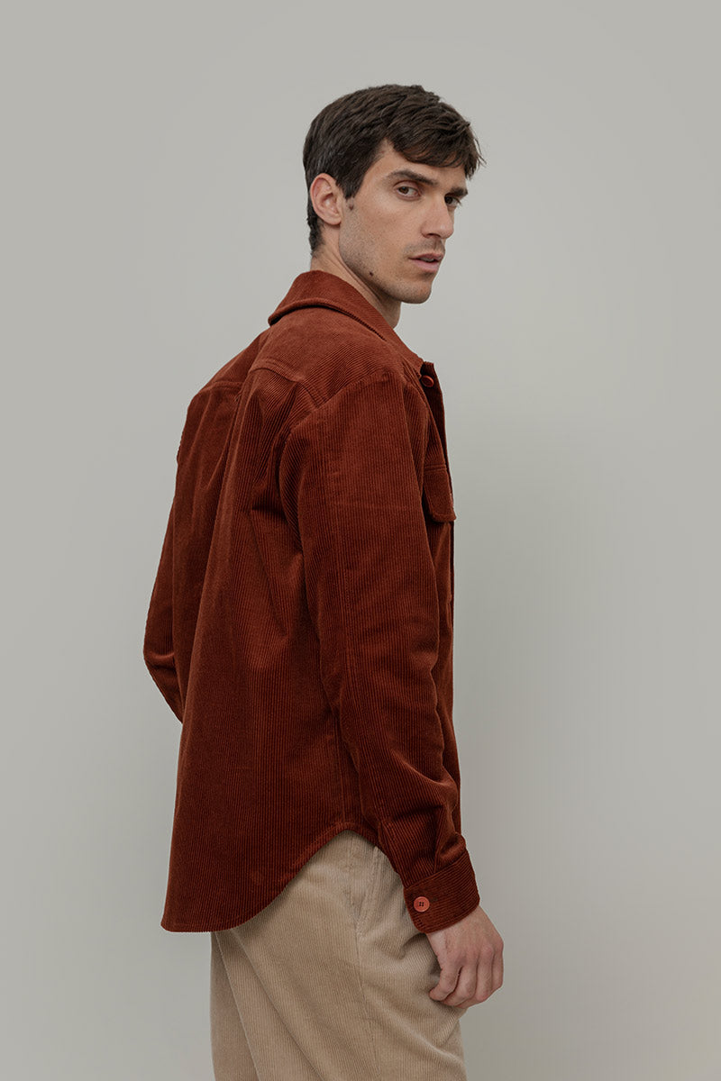 Giacca Camicia Velluto a Coste Cotone Robin - Rifò Lab Moda circolare made in Italy