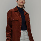 Giacca Camicia Velluto a Coste Cotone Robin - Rifò Lab Moda circolare made in Italy