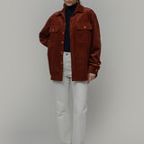 Giacca Camicia Velluto a Coste Cotone Robin - Rifò Lab Moda circolare made in Italy