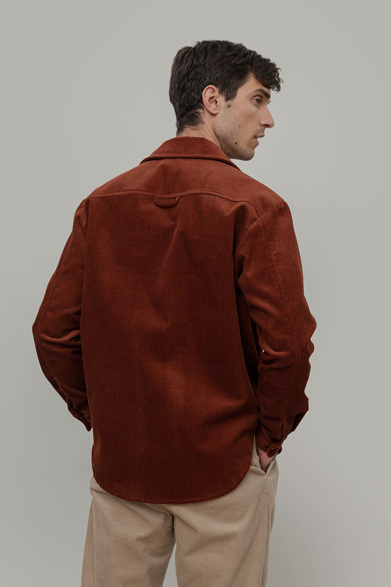 Giacca Camicia Velluto a Coste Cotone Robin - Rifò Lab Moda circolare made in Italy