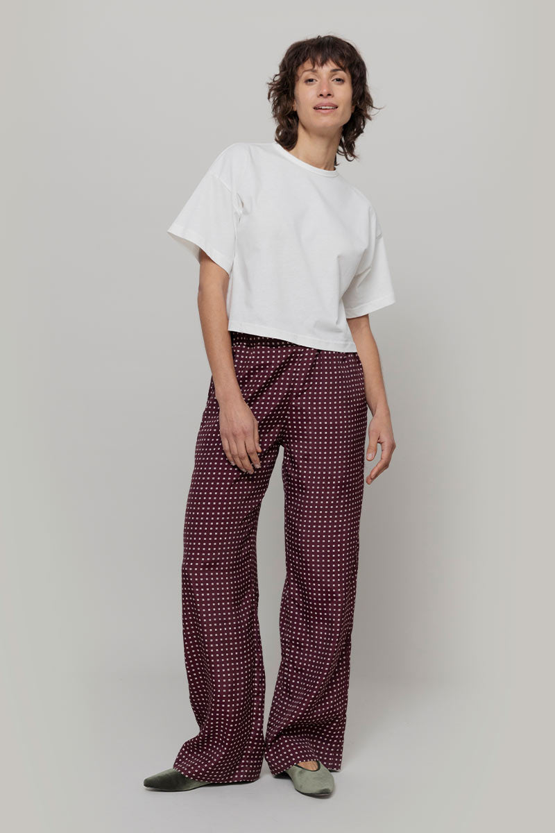 Pantaloni Larghi Donna Viscosa Diana - Inghirami x Rifò

