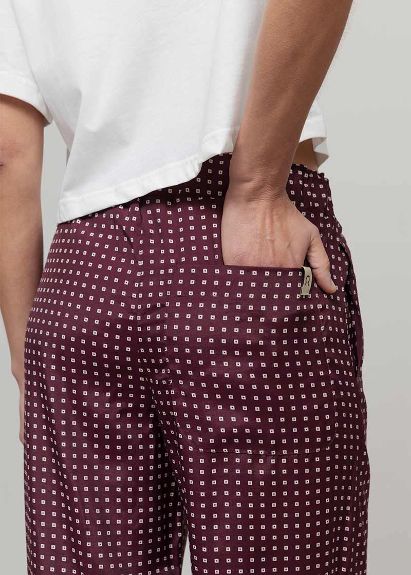 Pantaloni Larghi Donna Viscosa Diana - Inghirami x Rifò

