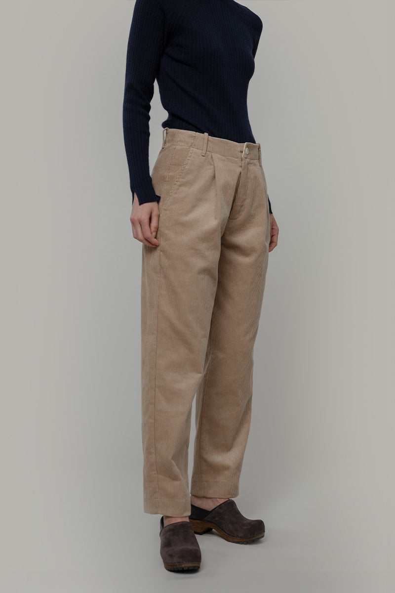 Pantaloni Velluto a Coste Donna Cotone Astrid - Rifò Lab Moda circolare made in Italy
