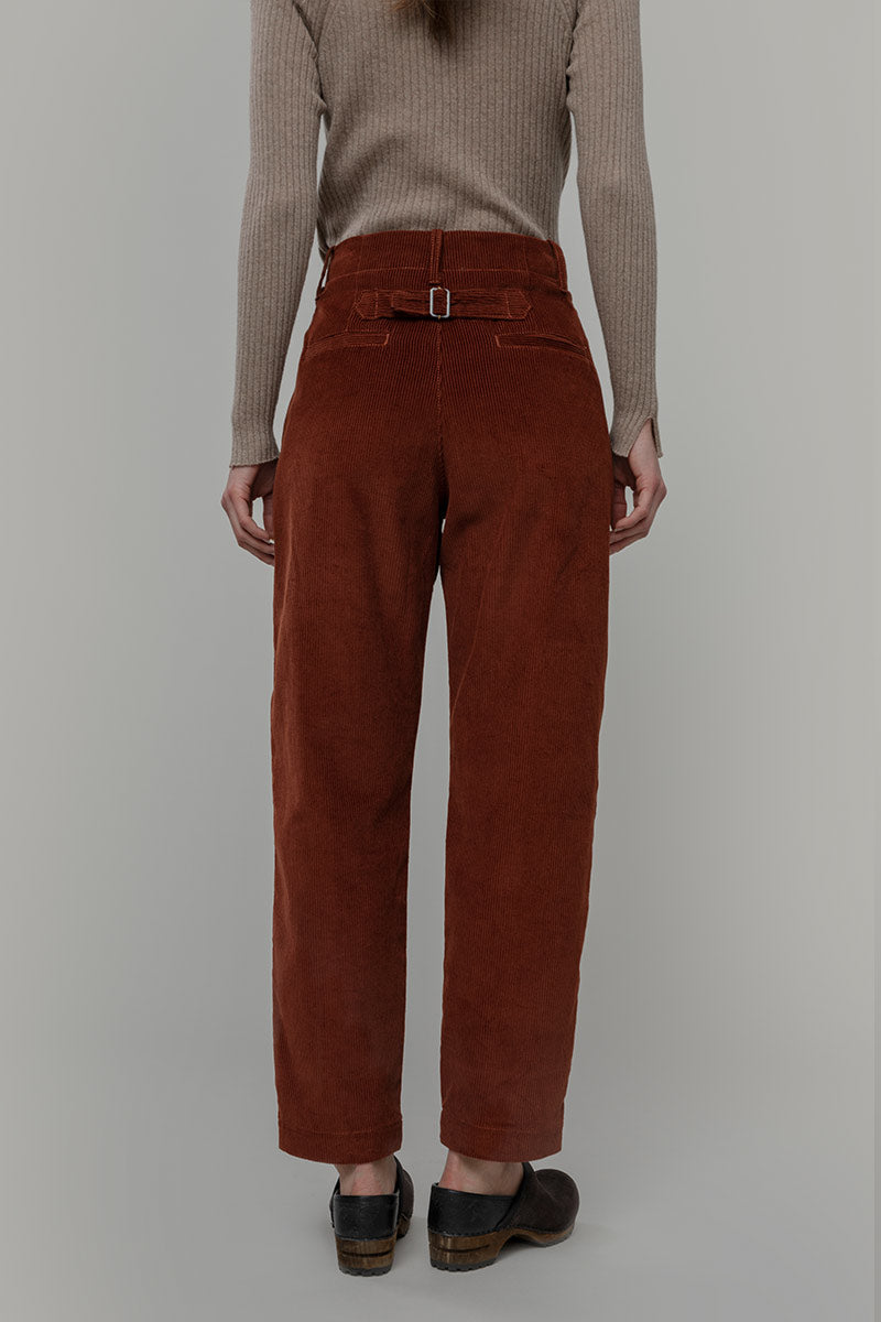 Pantaloni Velluto a Coste Donna Cotone Astrid - Rifò Lab Moda circolare made in Italy