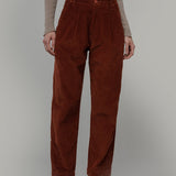 Pantaloni Velluto a Coste Donna Cotone Astrid - Rifò Lab Moda circolare made in Italy