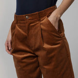 Pantaloni Velluto a Coste Donna Cotone Astrid - Rifò Lab Moda circolare made in Italy