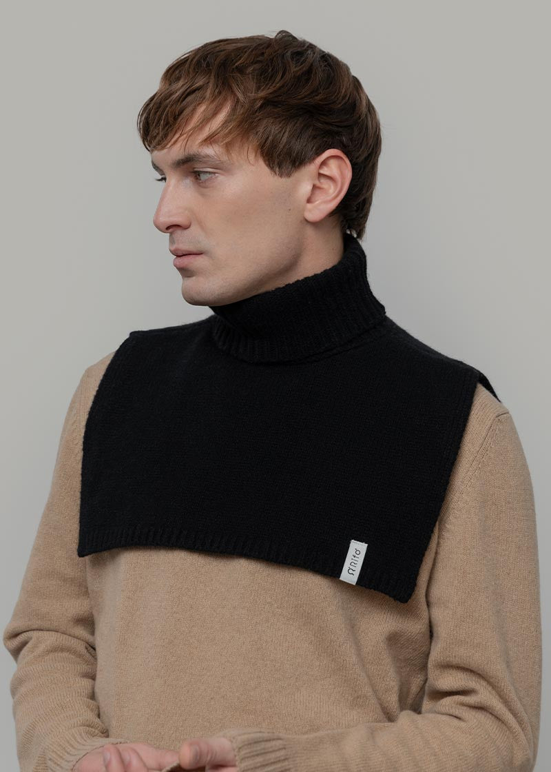 Scaldacollo Pettorina Cashmere Tobia - Rifò Lab Moda circolare made in Italy