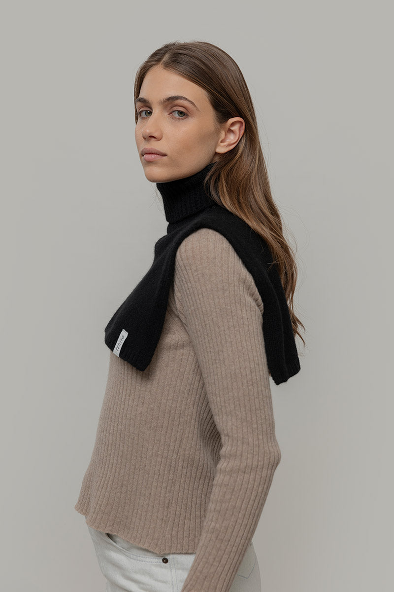 Scaldacollo Pettorina Cashmere Tobia - Rifò Lab Moda circolare made in Italy