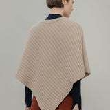 Mantella Donna Poncho Donna Lana Linda - Rifò Lab Moda circolare made in Italy