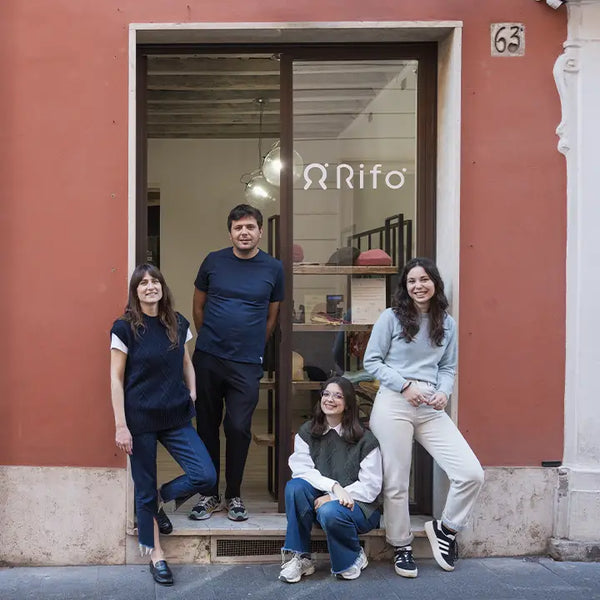 Negozio Roma Rifò Temporary Store Abbigliamento Sostenibile Donna Moda Circolare made in Italy
