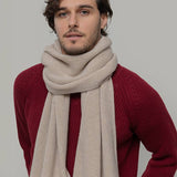 Sciarpa Costine cashmere rigenerato Federico - Rifò Lab Moda circolare made in Italy