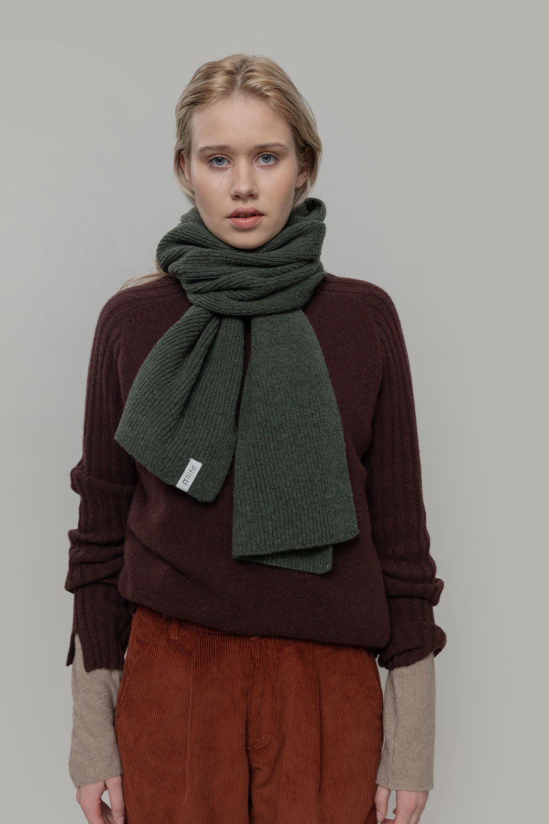 Sciarpa Costine cashmere rigenerato Federico - Rifò Lab Moda circolare made in Italy