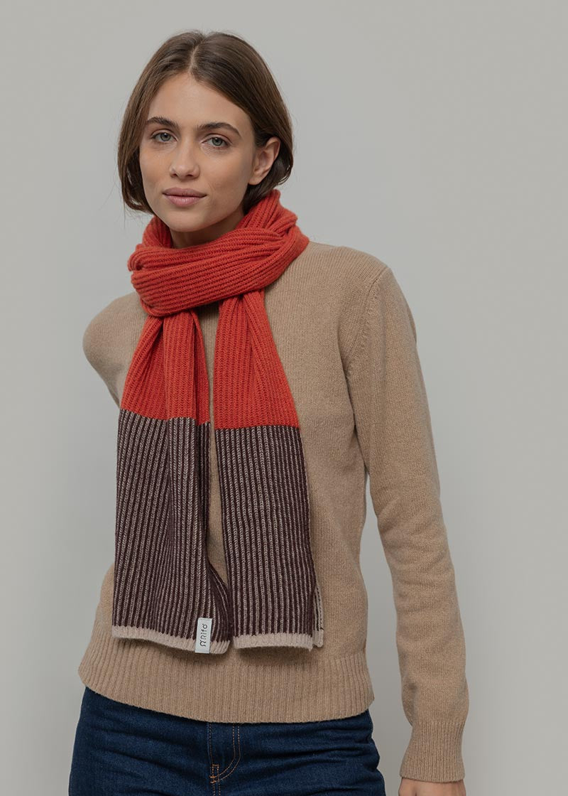 Sciarpa Cashmere Unisex Teresa - Rifò Lab Moda circolare made in Italy