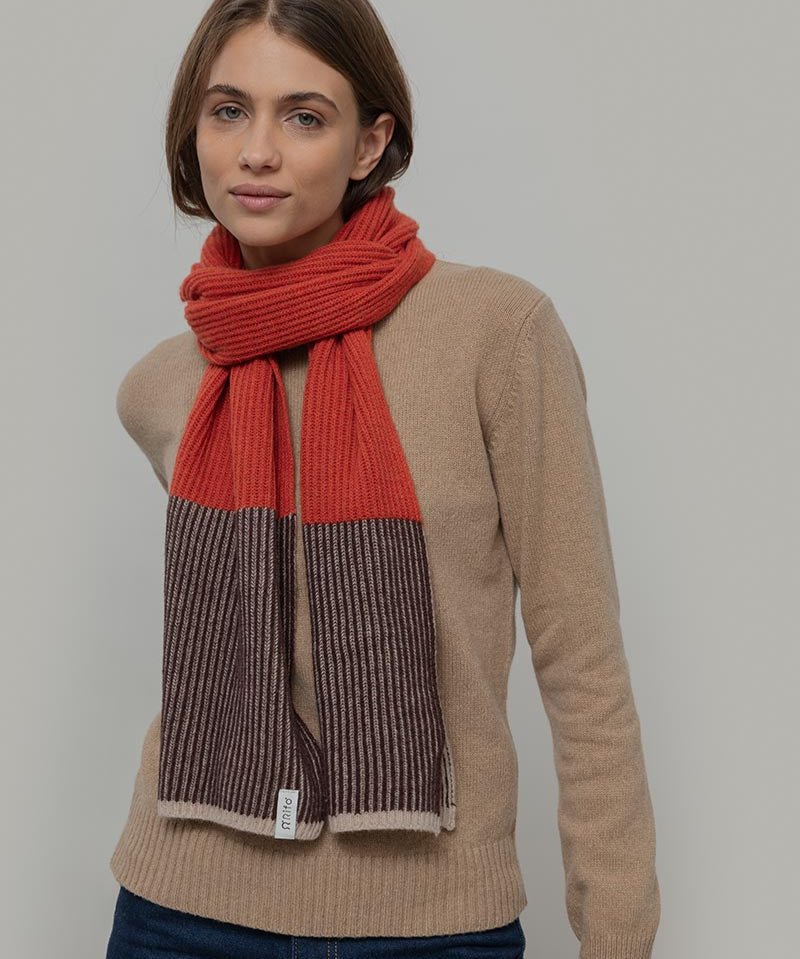 Sciarpa Cashmere Unisex Teresa - Rifò Lab Moda circolare made in Italy