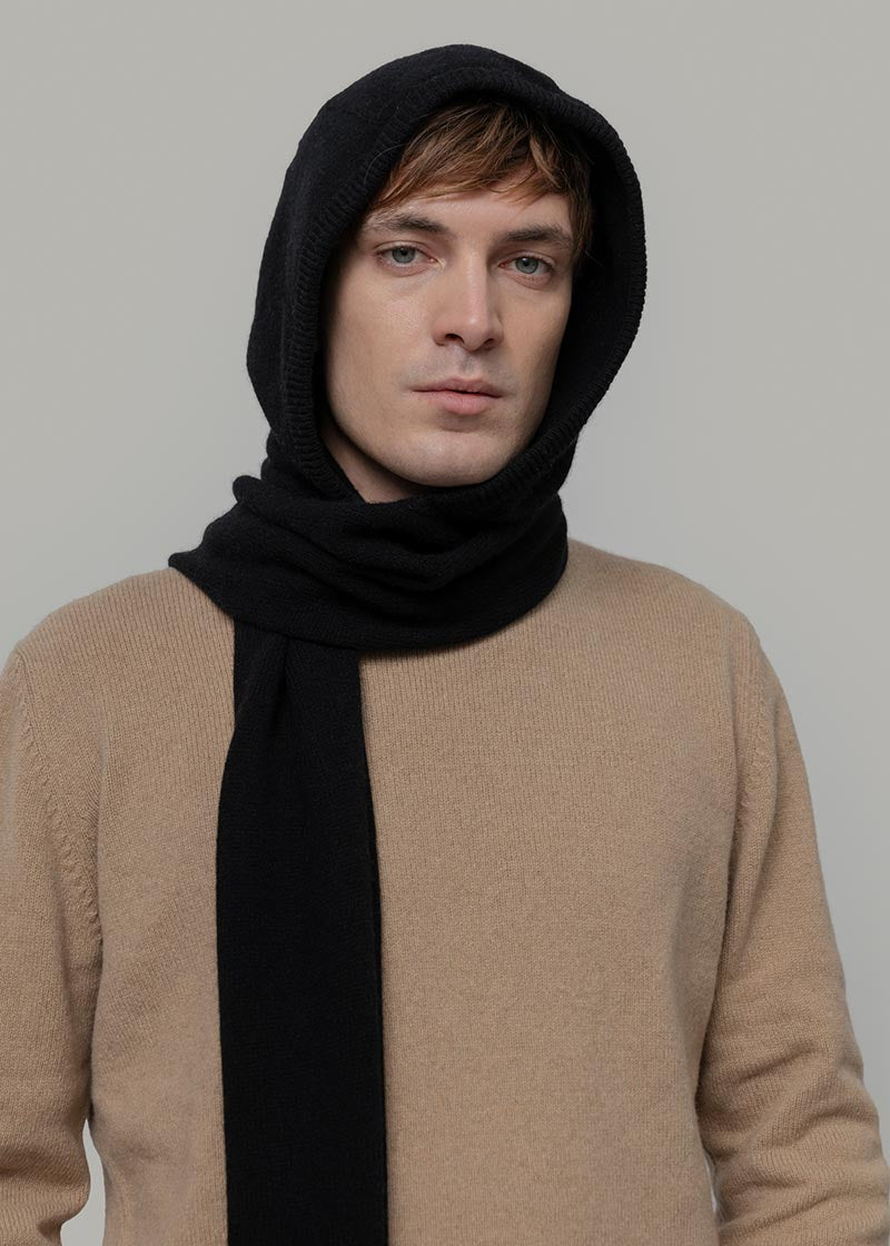 Sciarpa-cappuccio Cashmere Ilenia - Rifò Lab Moda circolare made in Italy