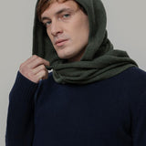 Sciarpa-cappuccio Cashmere Ilenia - Rifò Lab Moda circolare made in Italy