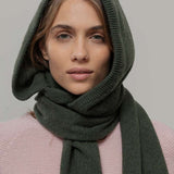 Sciarpa-cappuccio Cashmere Ilenia - Rifò Lab Moda circolare made in Italy