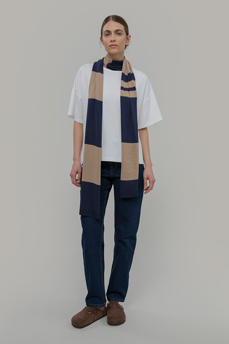 Sciarpa Leggera Donna Viscosa Domitilla - Rifò Lab Moda circolare made in Italy