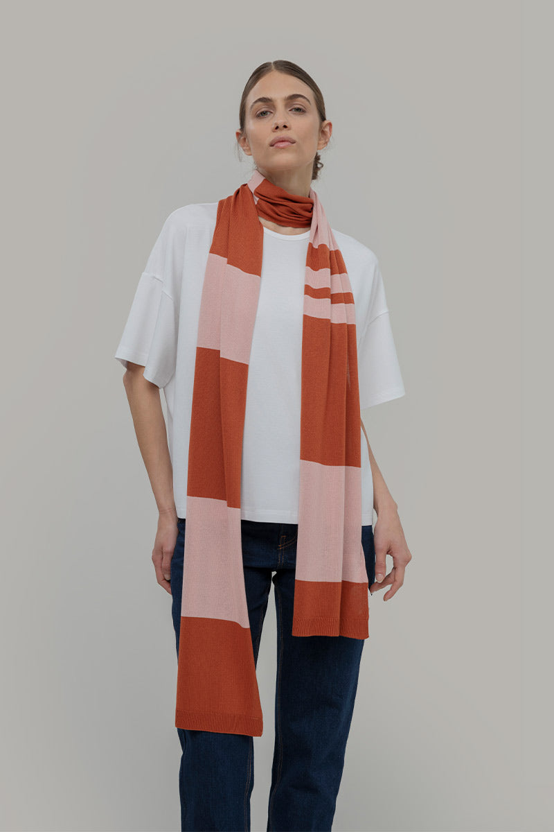 Sciarpa Leggera Donna Viscosa Domitilla - Rifò Lab Moda circolare made in Italy