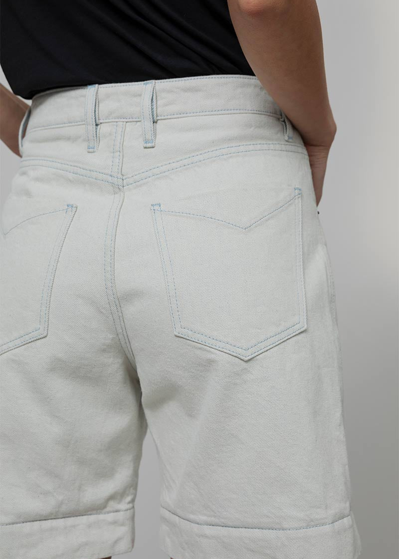 Shorts Donna Pantaloncini Jeans Chiari Enrica  - Rifò Lab Moda circolare made in Italy