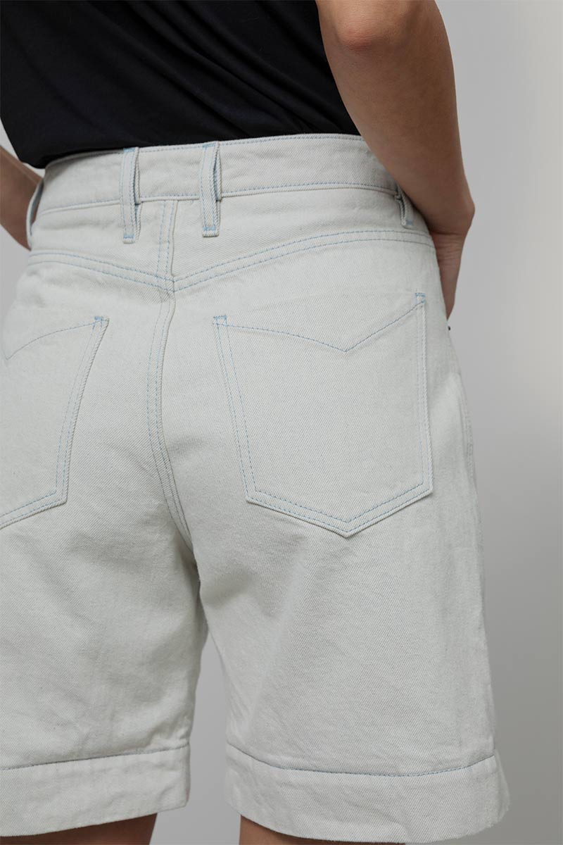 Shorts Donna Pantaloncini Jeans Chiari Enrica  - Rifò Lab Moda circolare made in Italy