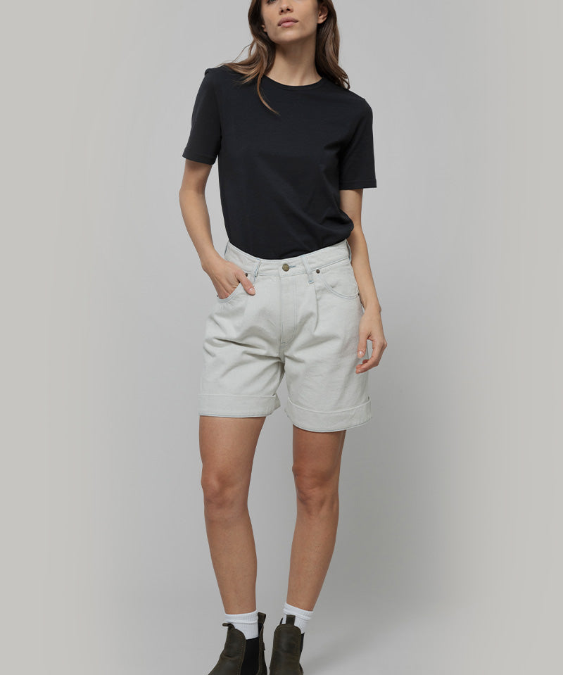 Shorts Donna Pantaloncini Jeans Chiari Enrica  - Rifò Lab Moda circolare made in Italy