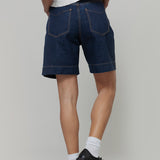 Shorts Donna Pantaloncini Jeans Riciclato Blu Enrica  - Rifò Lab Moda circolare made in Italy