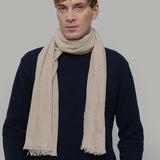 Stola Donna Uomo Pashmina Cashmere Rigenerato Zefiro - Rifò Lab Moda circolare made in Italy
