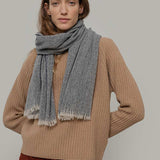 Stola Donna Uomo Pashmina Cashmere Rigenerato Zefiro - Rifò Lab Moda circolare made in Italy