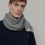 Stola Donna Uomo Pashmina Cashmere Rigenerato Zefiro - Rifò Lab Moda circolare made in Italy