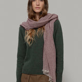 Stola Donna Uomo Pashmina Cashmere Rigenerato Zefiro - Rifò Lab Moda circolare made in Italy