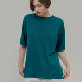 T-shirt in Maglia Donna Lino Riciclato Febe - Rifò Lab Moda circolare made in Italy