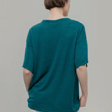 T-shirt in Maglia Donna Lino Riciclato Febe - Rifò Lab Moda circolare made in Italy