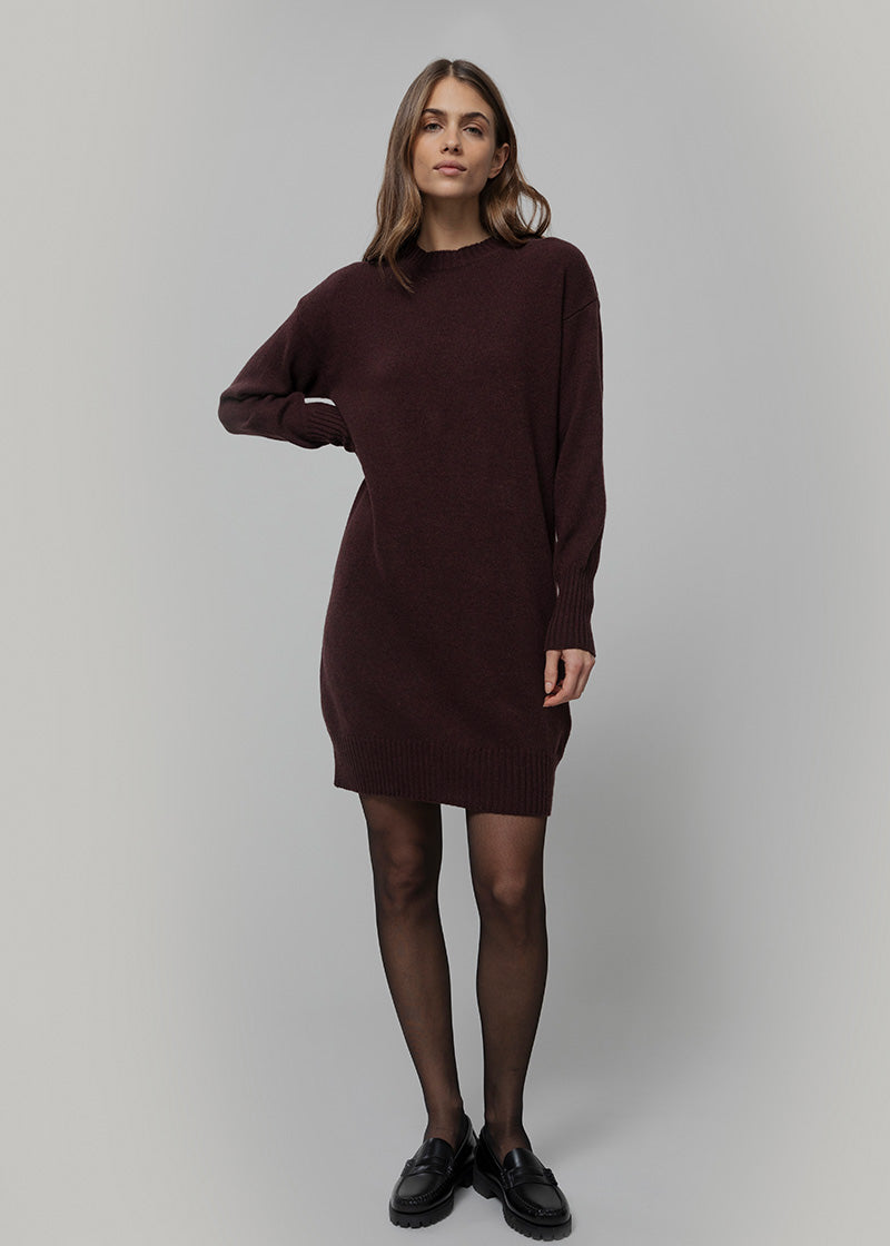 Abito Donna Lana Rigenerata Selvaggia - Rifò Lab Moda circolare made in Italy
Marrone Caffé