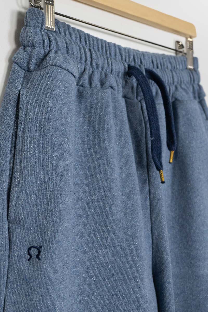 Denim | Bermuda felpa jeans rigenerato