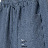 Denim | Bermuda felpa jeans rigenerato