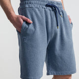 Denim | Bermuda felpa jeans rigenerato