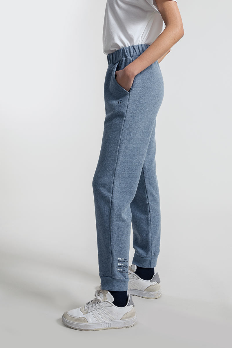  Pantaloni tuta jeans rigenerato Olimpia